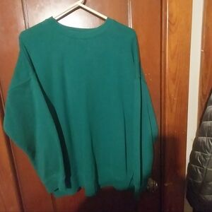 Victoria's Secret Green Sweatshirt Size XL.